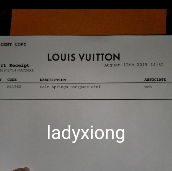 Authentic Louis Vuitton Palm Springs mini - Picture 4 of 9